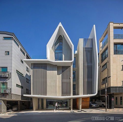 展示企業身份的韓國多功能建筑設計
