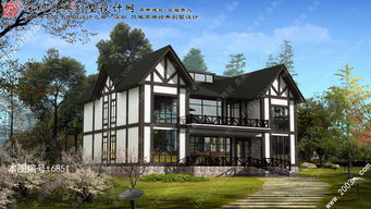 農村房屋建筑效果圖首層239平方米